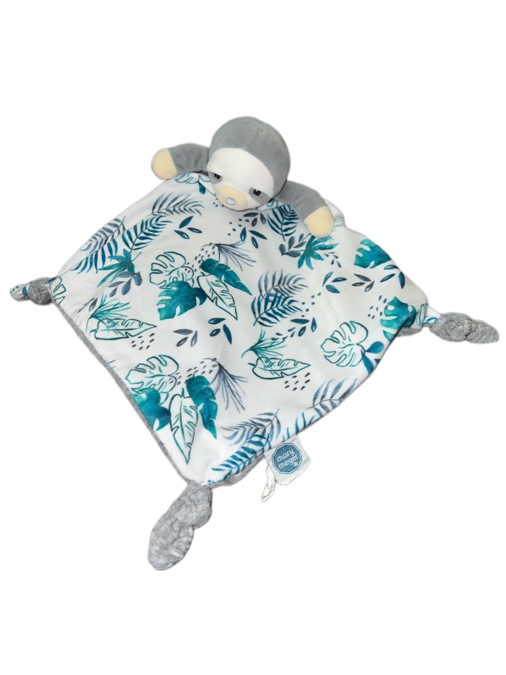 Mary Meyer Sloth Security Blanket Lovey Plush Toy 9" Boys Girls